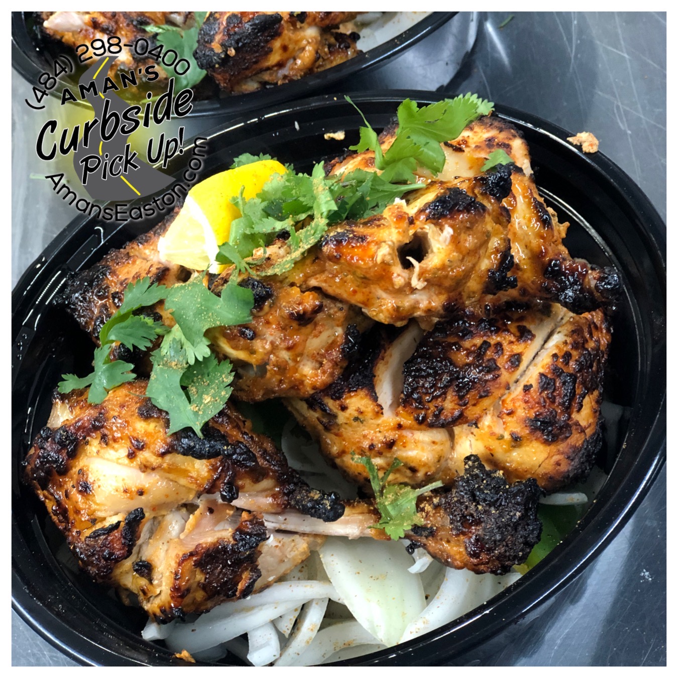 Tandoori Murg (Half) ⚫️ (GF).