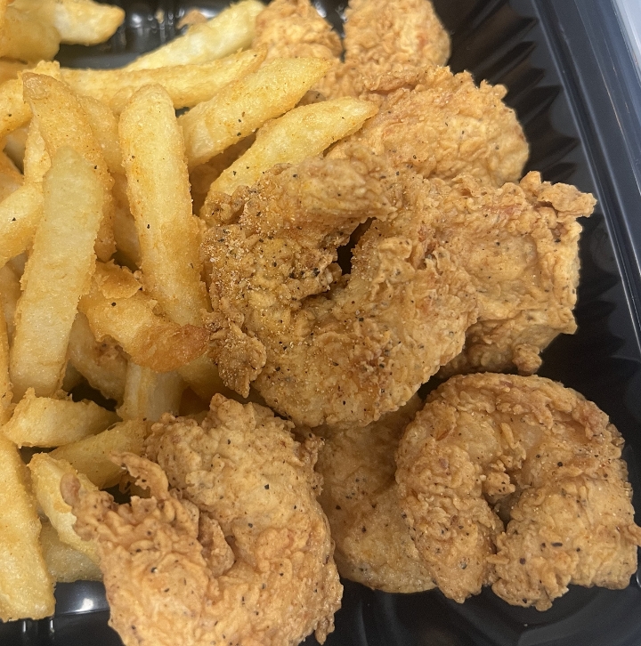 Fried Jumbo Shrimp Basket.