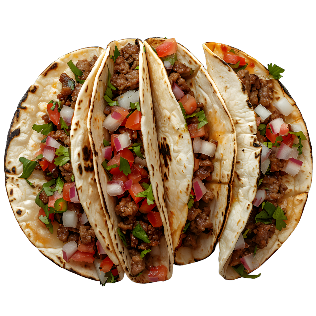 Tuesday Lunch Special "4 Taco Plate".