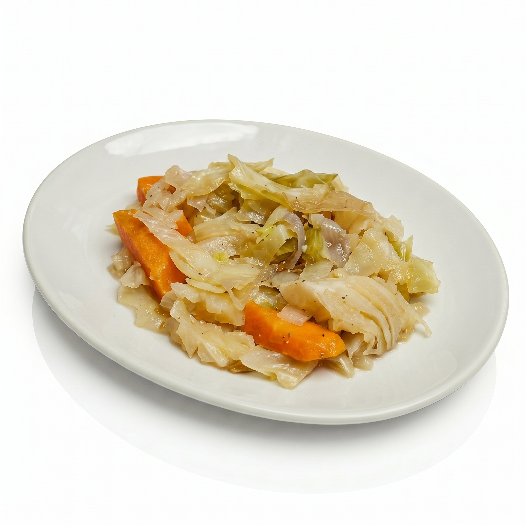 Steamed Cabbage.