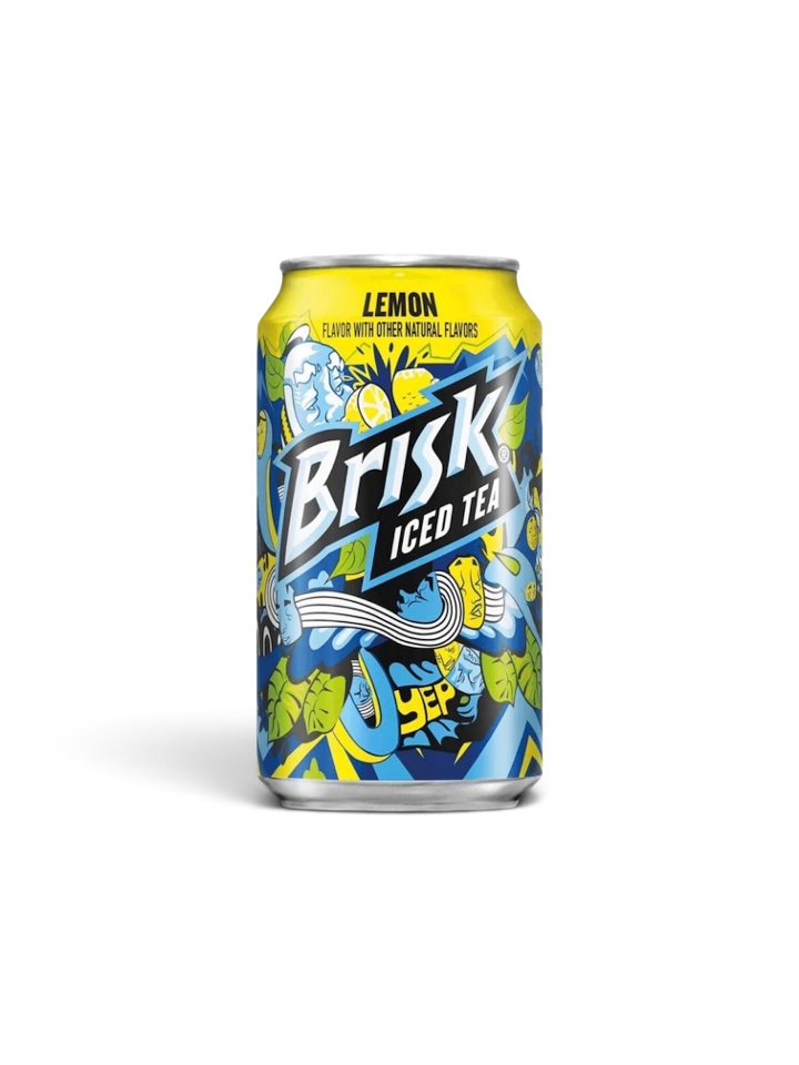 Lipton Brisk Lemon Tea.
