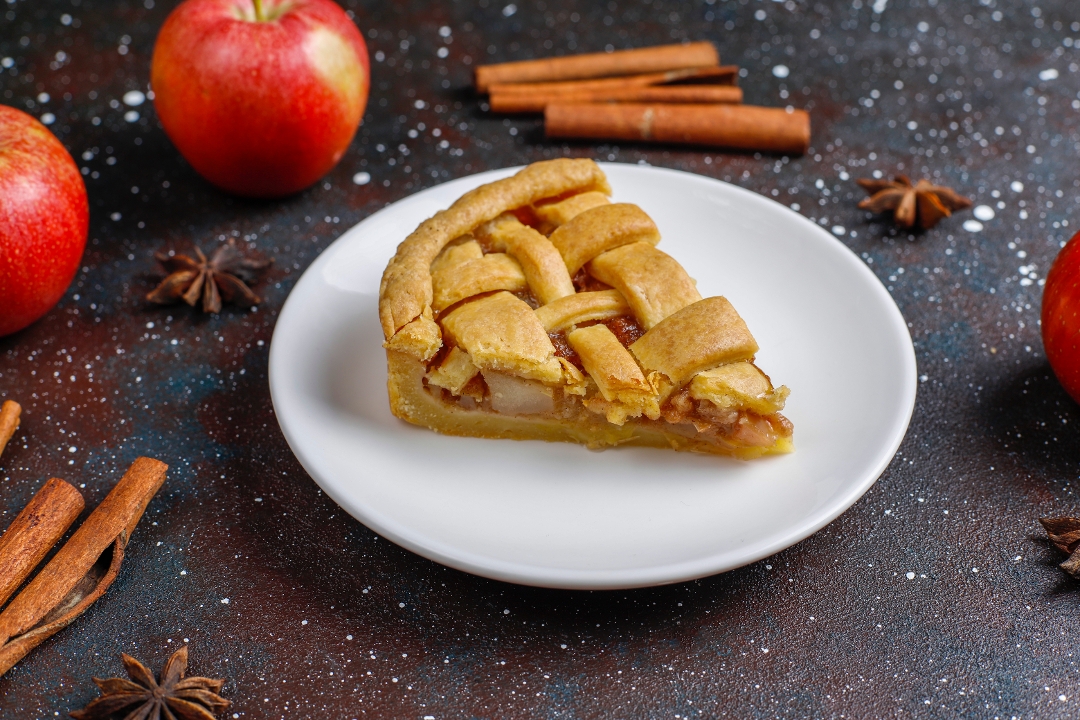 Caramel Apple Pie.