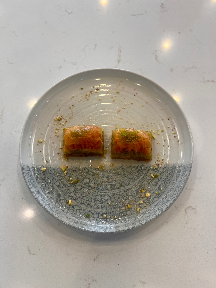 Pistachio Baklava.