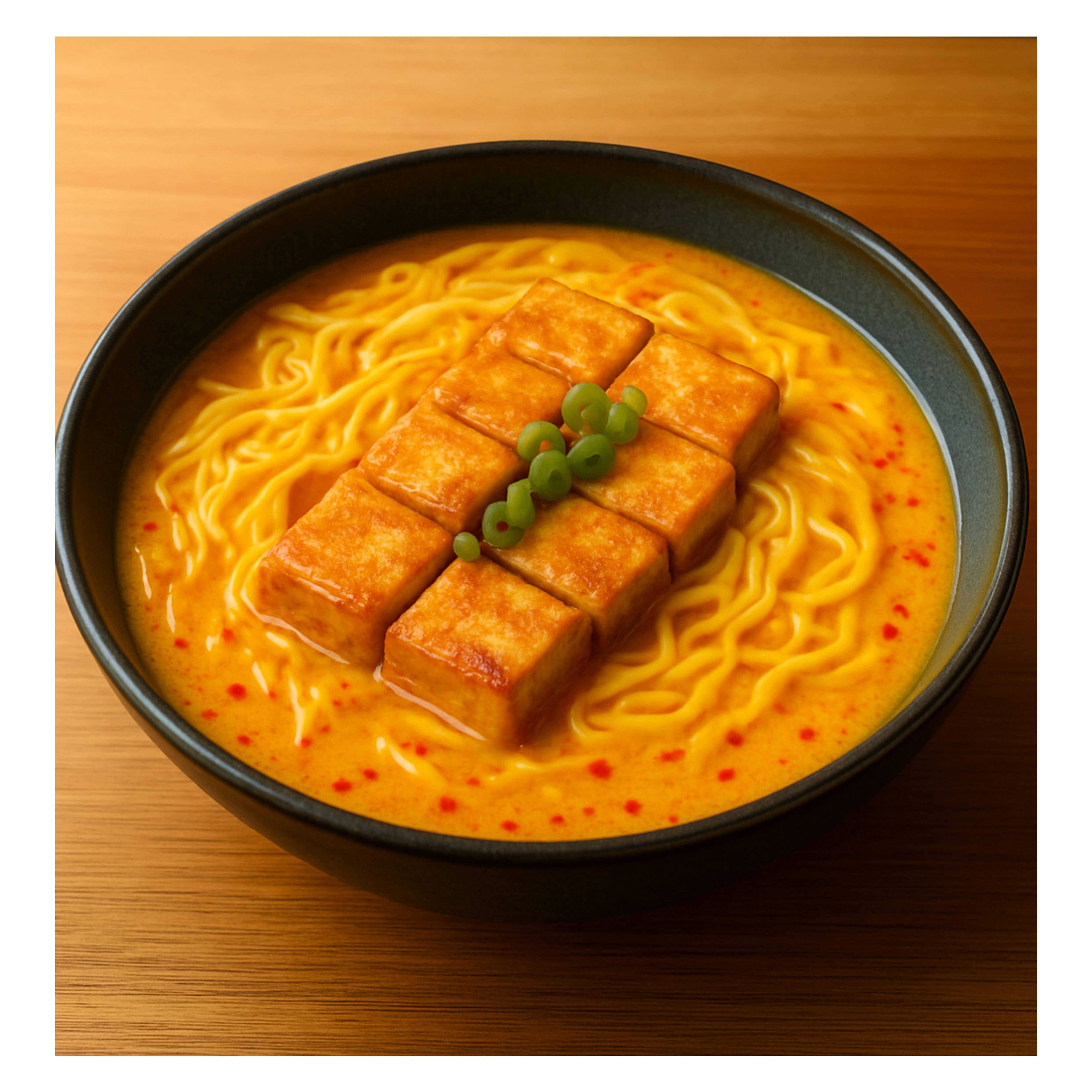 Fried Tofu Khao Soi.
