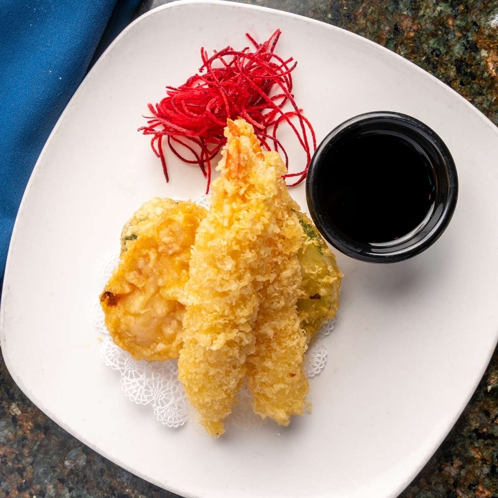 Shrimp Tempura Appetizer.