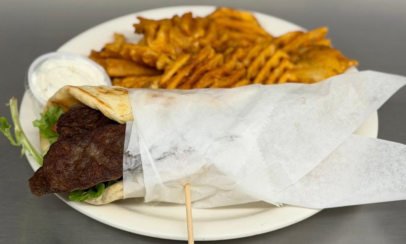 Gyro Pita Deluxe.