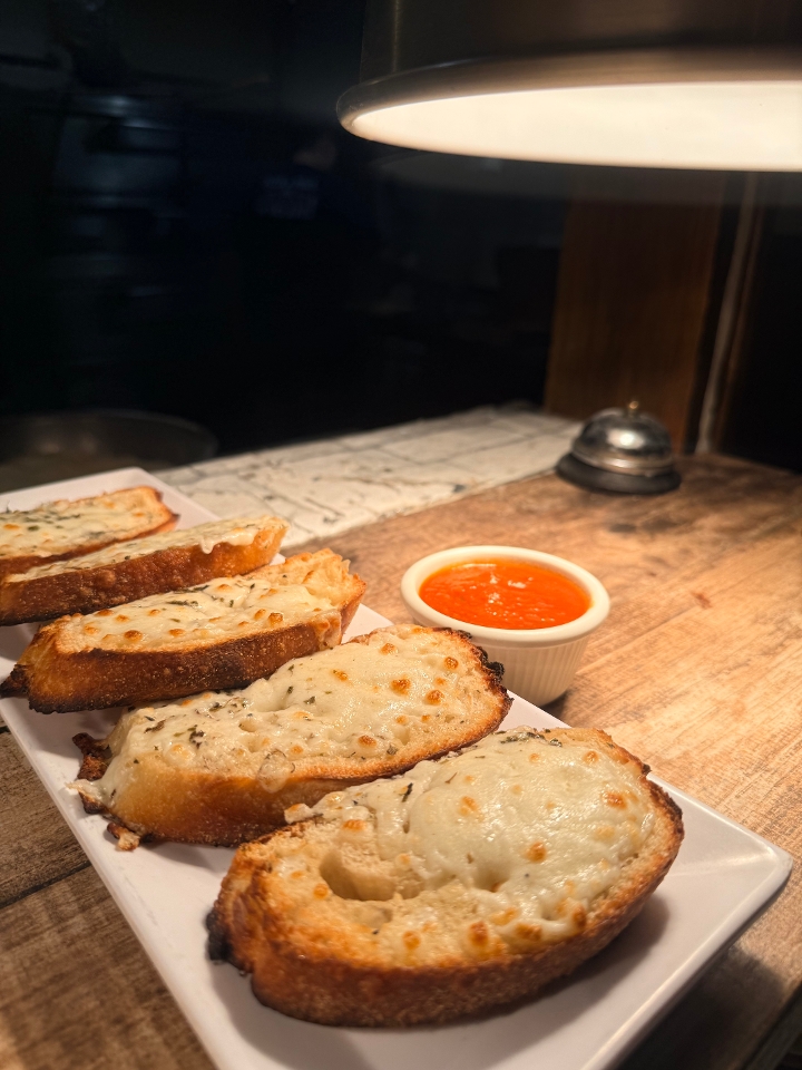 Garlic Bread With Cheese.