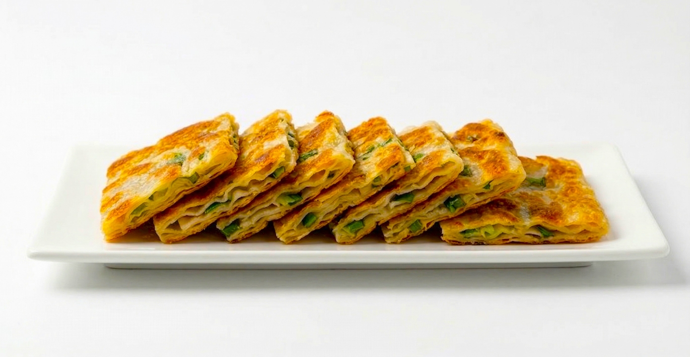 Onion Crepe Pancakes.