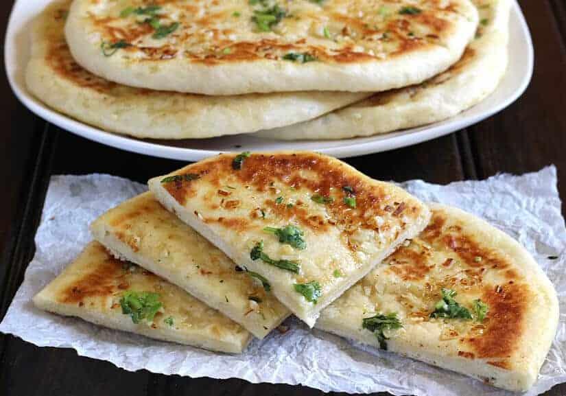 Garlic Cheese Naan.