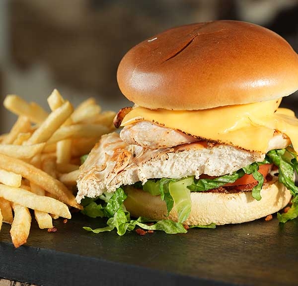 Da Silva Chicken Grill Sandwich.