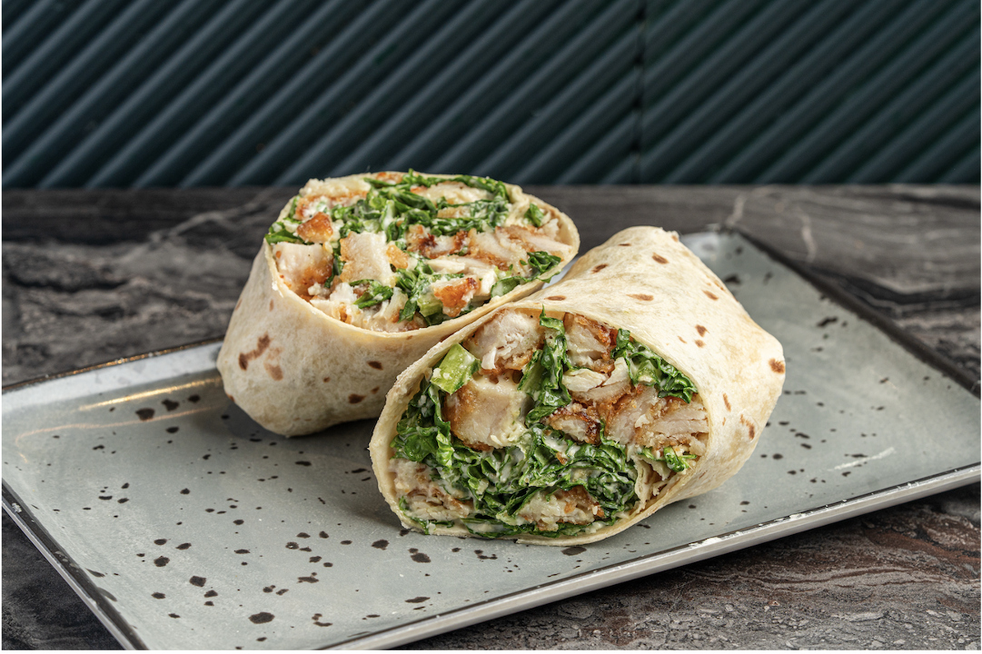 The Crispy Chicken Caesar Wrap.