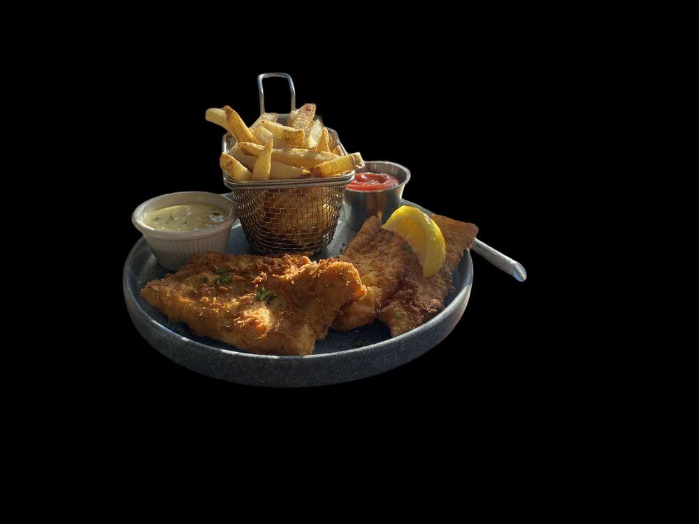 Fish And Chips.