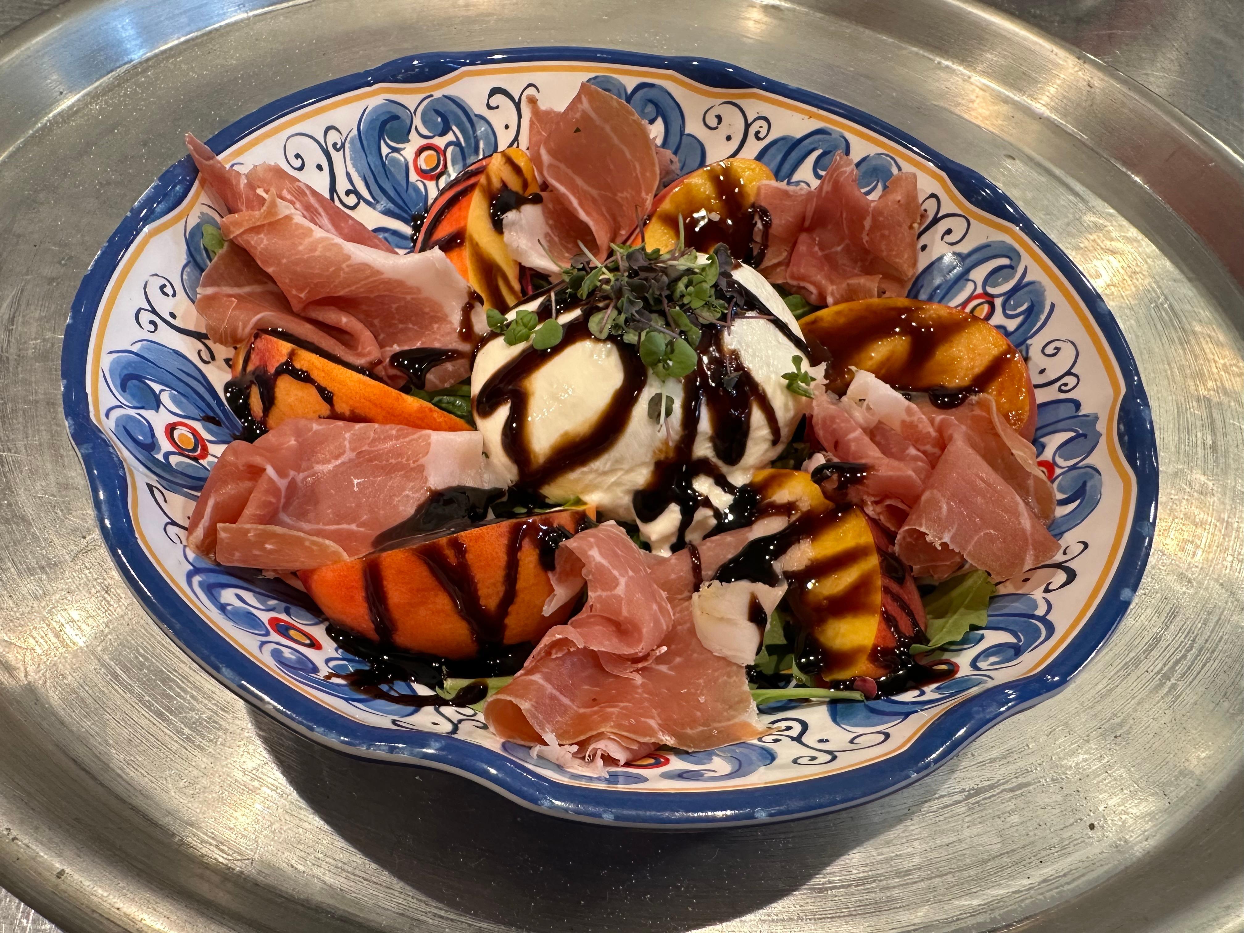 Peach Summer Salad.
