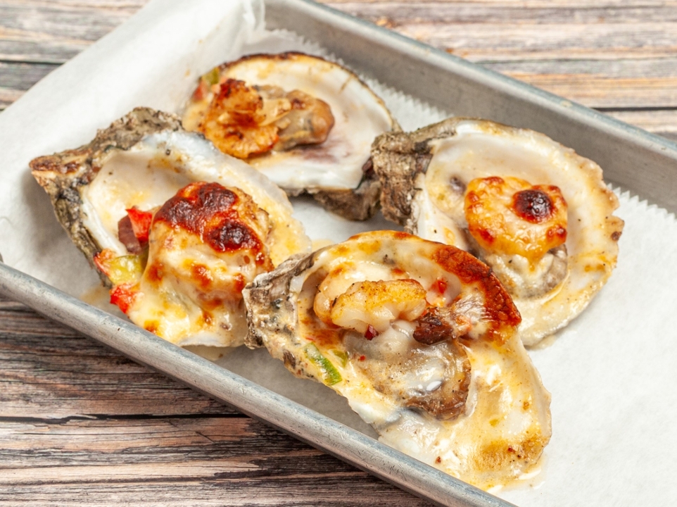 Oysters Royale.