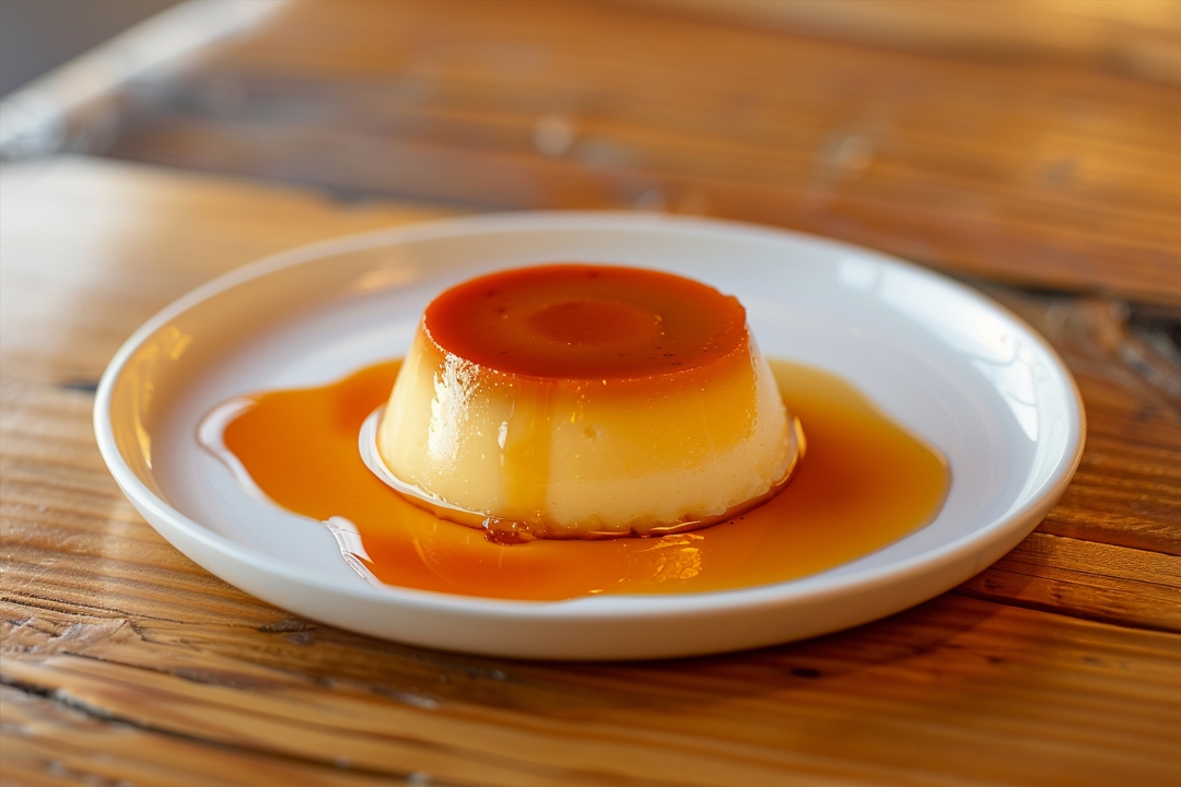 Flan Napolitano.