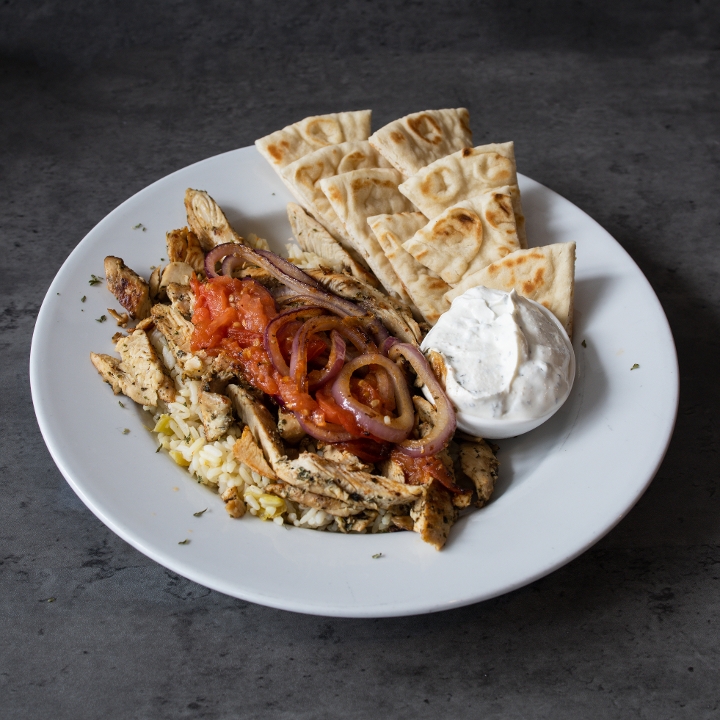 Mediterranean Rice Bowl.