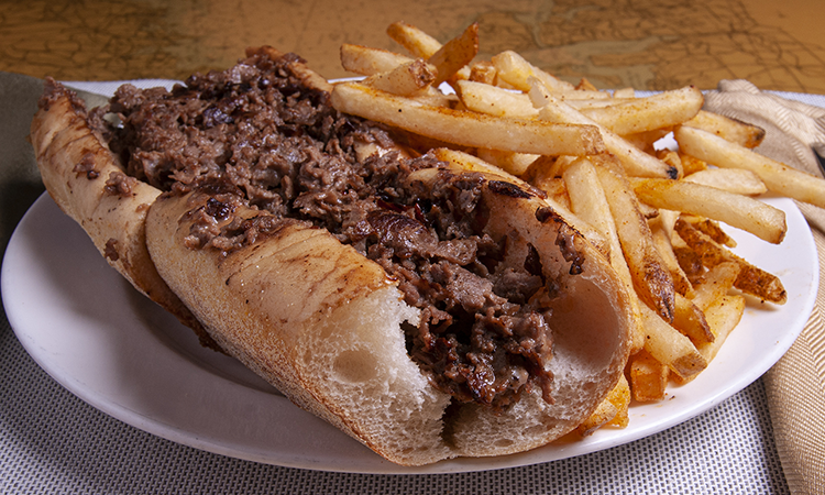 Beef Cheese Steak.