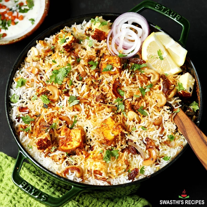 Vijayawada Paneer Biryani (V) (Signature Item).