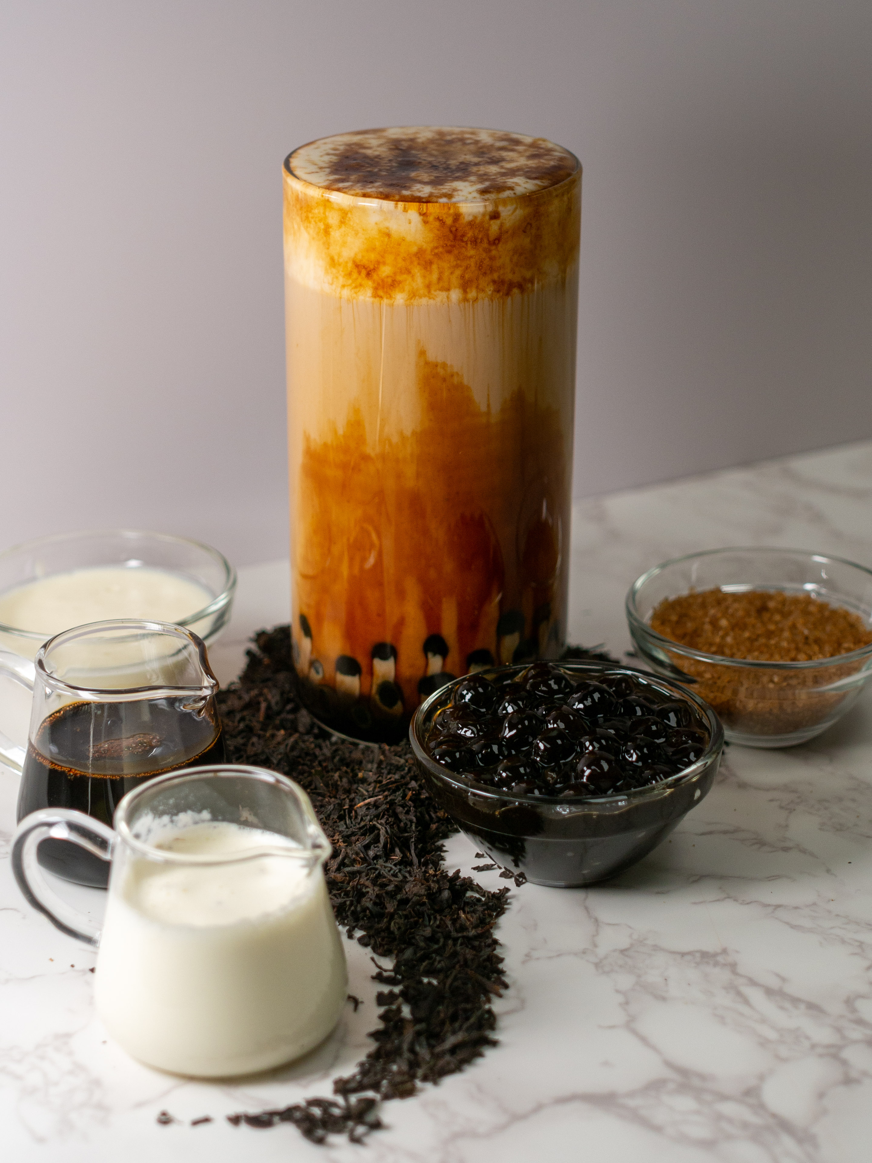 Brown Sugar Creme Brûlée Milk Tea.