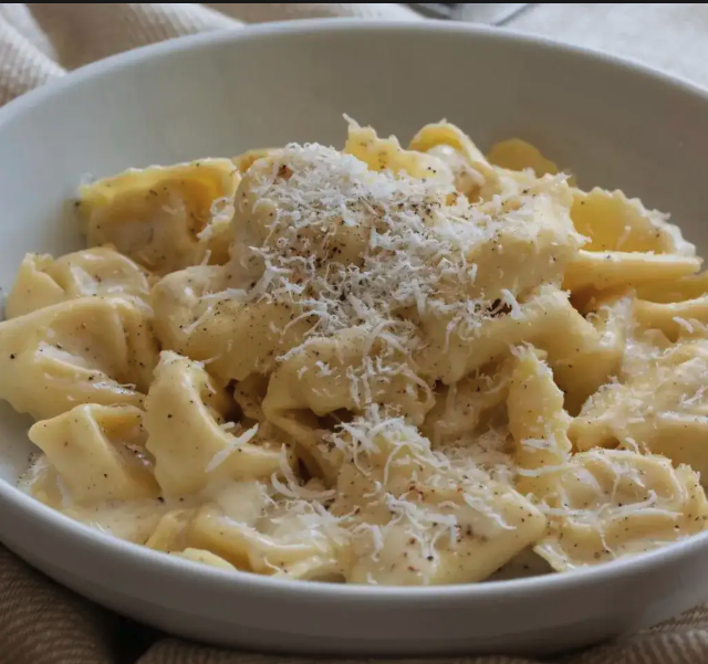 4 Cheese Tortellini Alfredo.