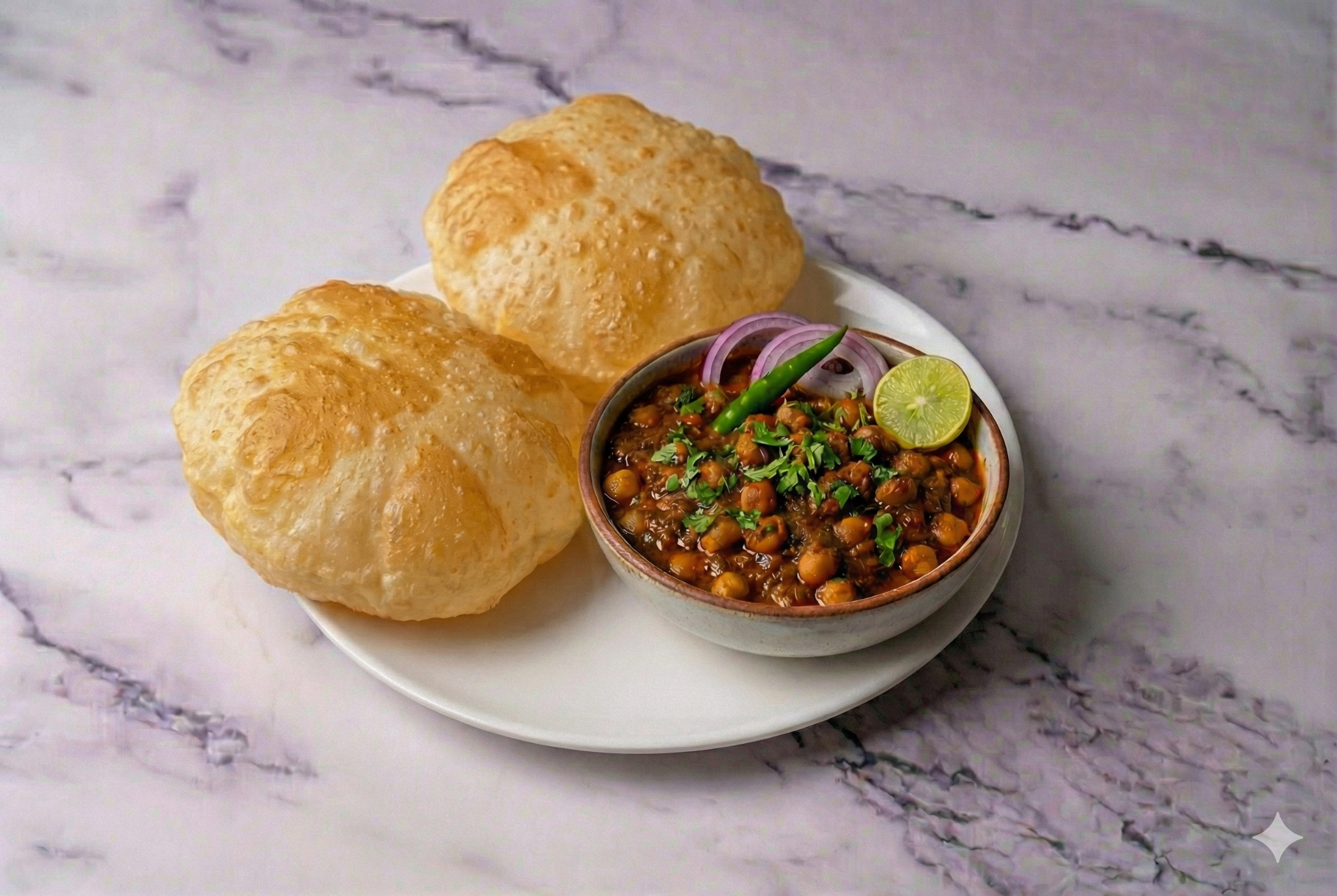 Chana Bhatura.