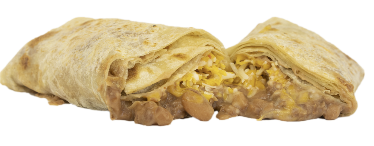 BEAN & CHEESE BURRITO.