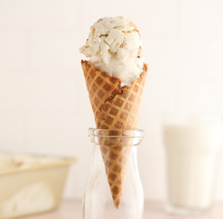Ice Cream Scoop in Waffle Cone.
