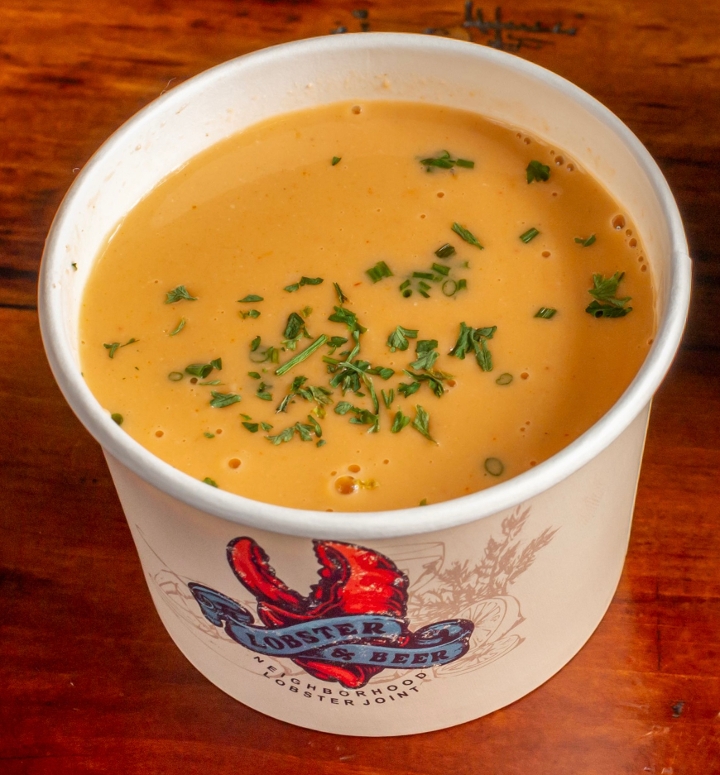 Lobster Bisque Cup.