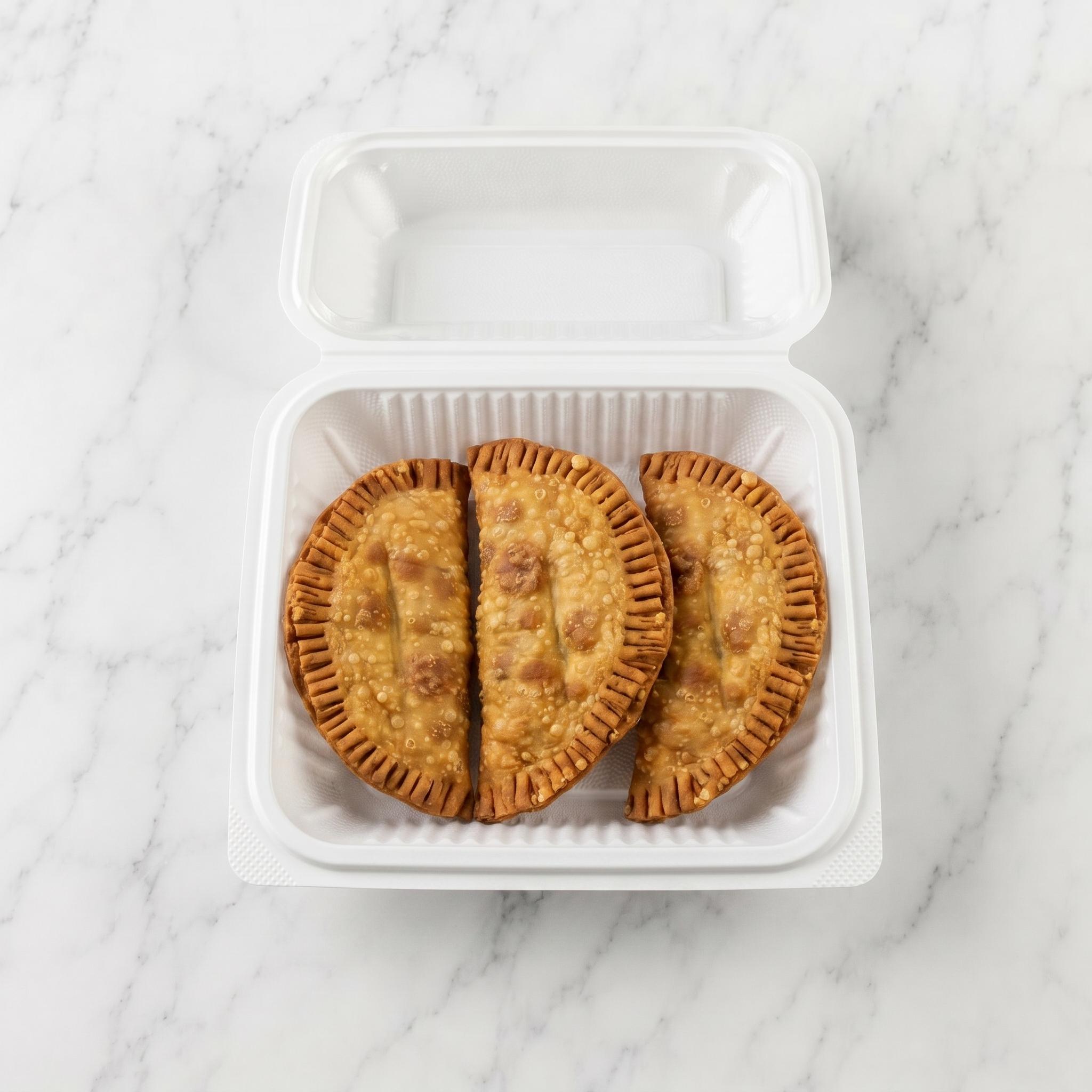 3 Empanadas.