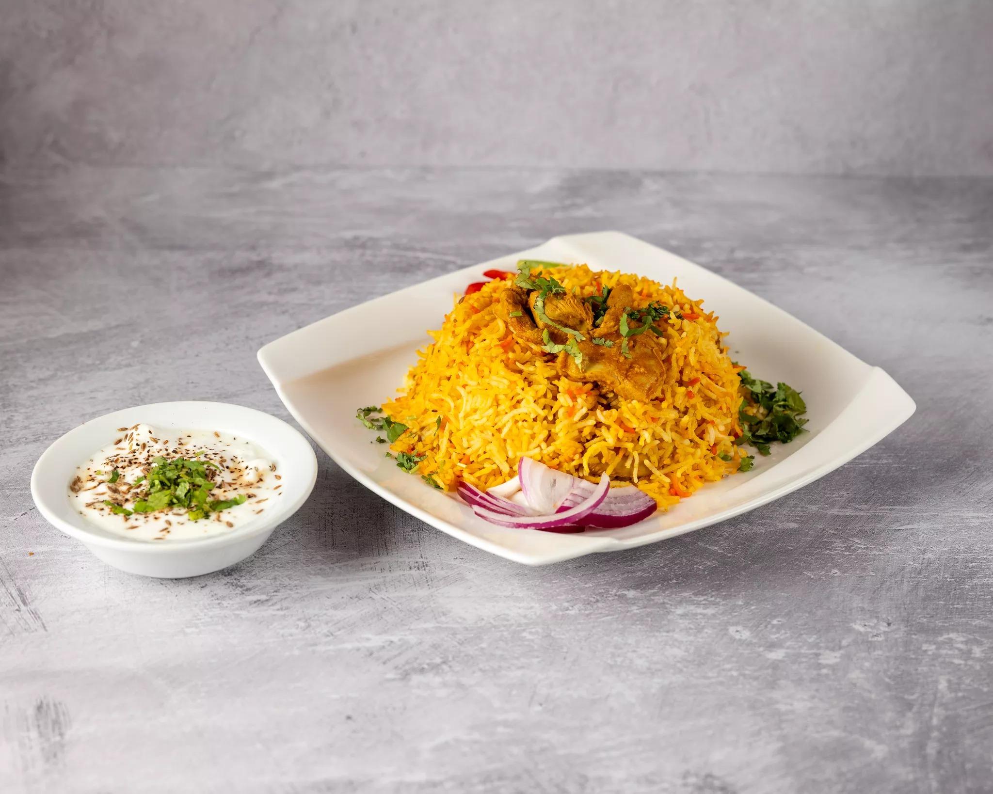 Chicken Biryani.