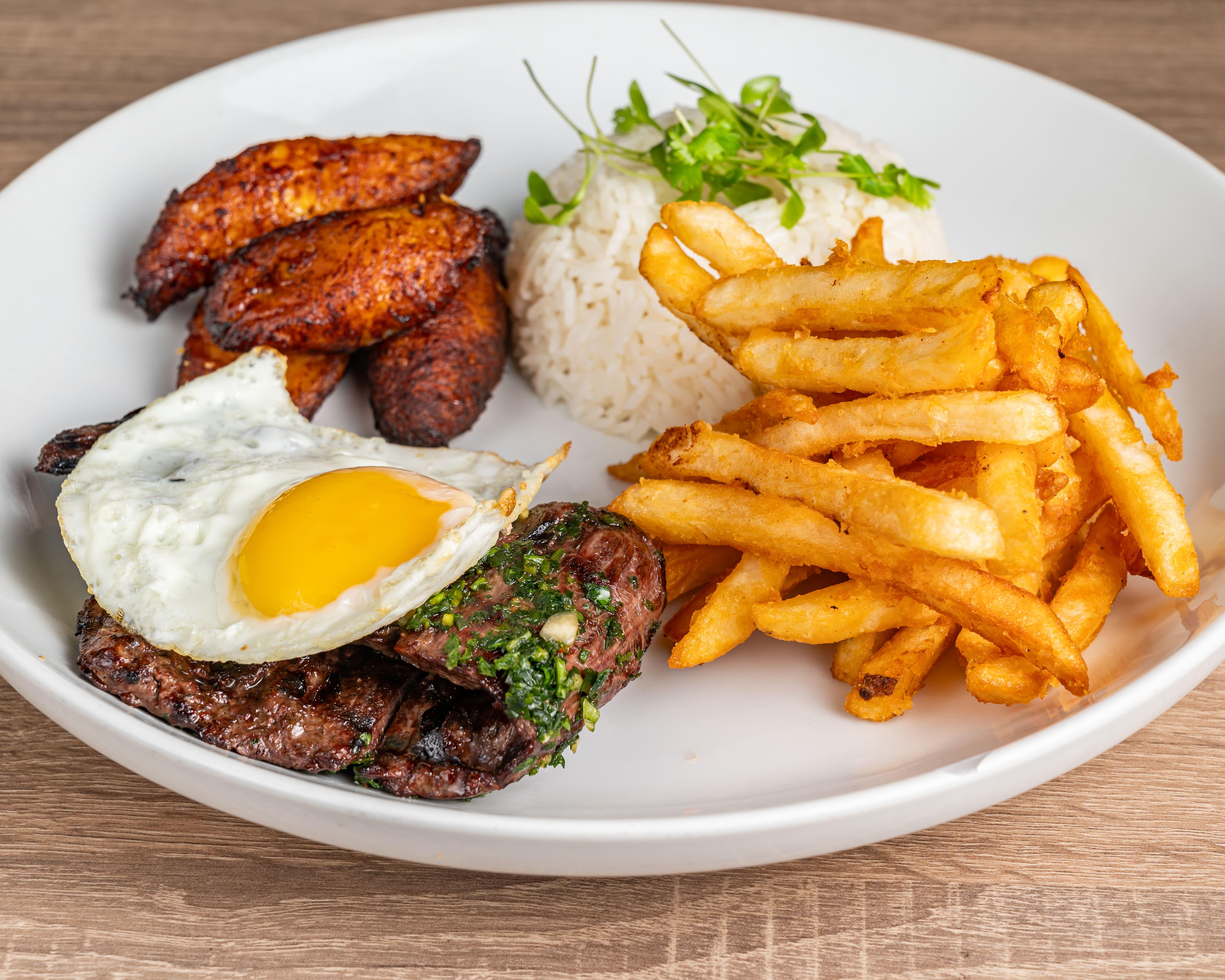 Churrasco a lo pobre.