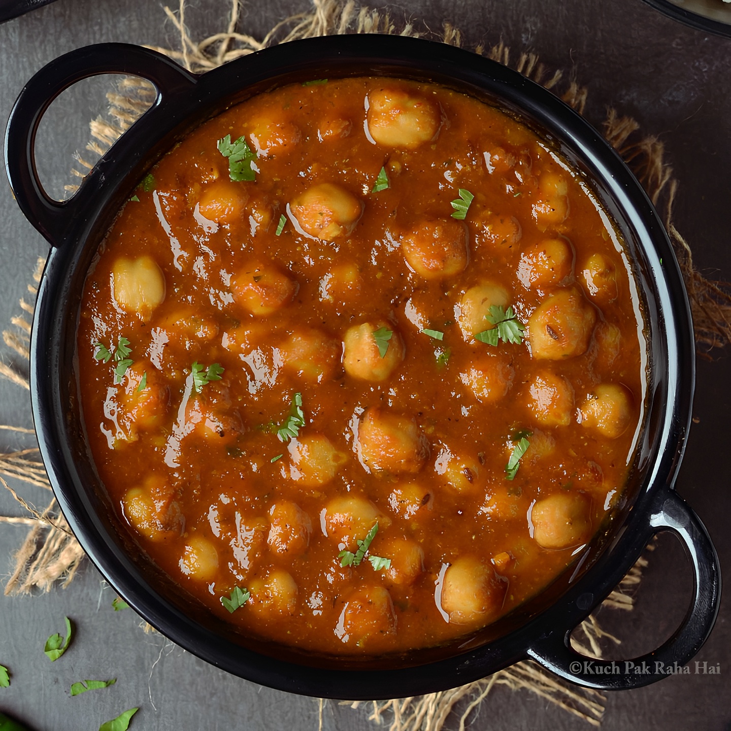 Chana Masala Curry (Chole).