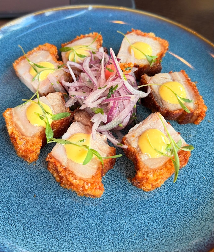 Pork Belly Acevichado.