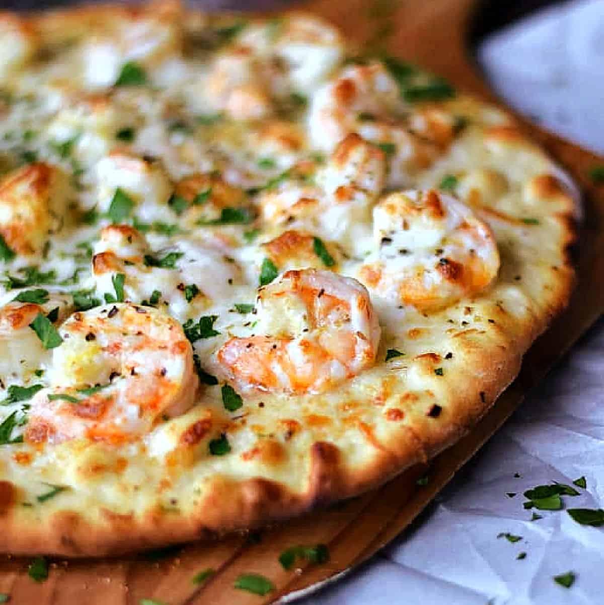 Shrimp Scampi Pie - Individual.