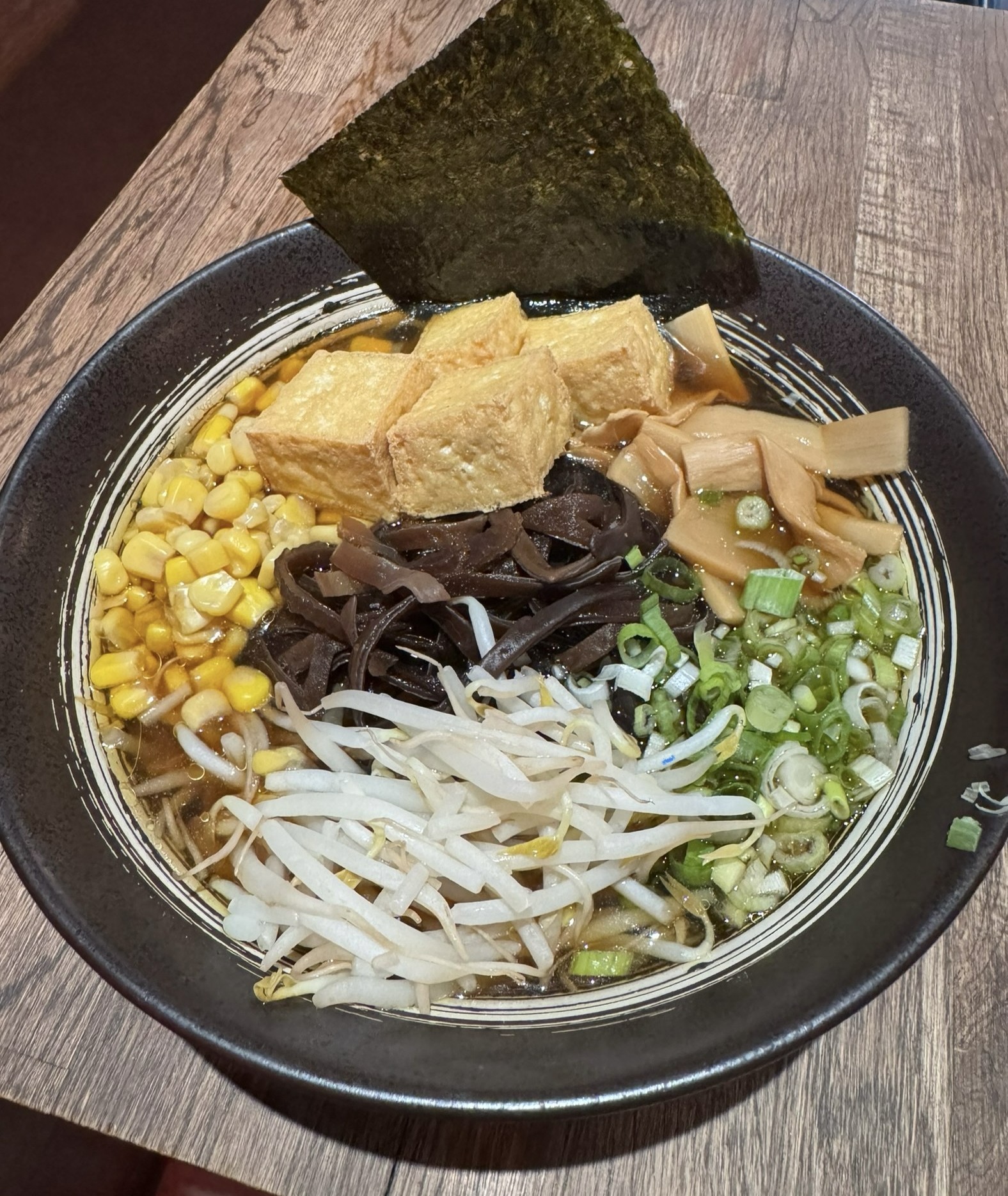 Veggie Shoyu Ramen.