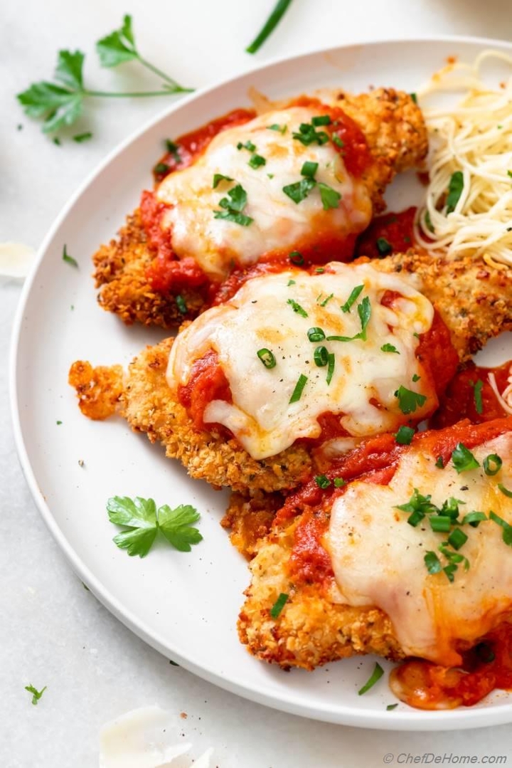 Chicken Parmesan Pasta 🇮🇹.