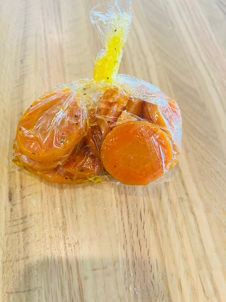 Bag of carrots.