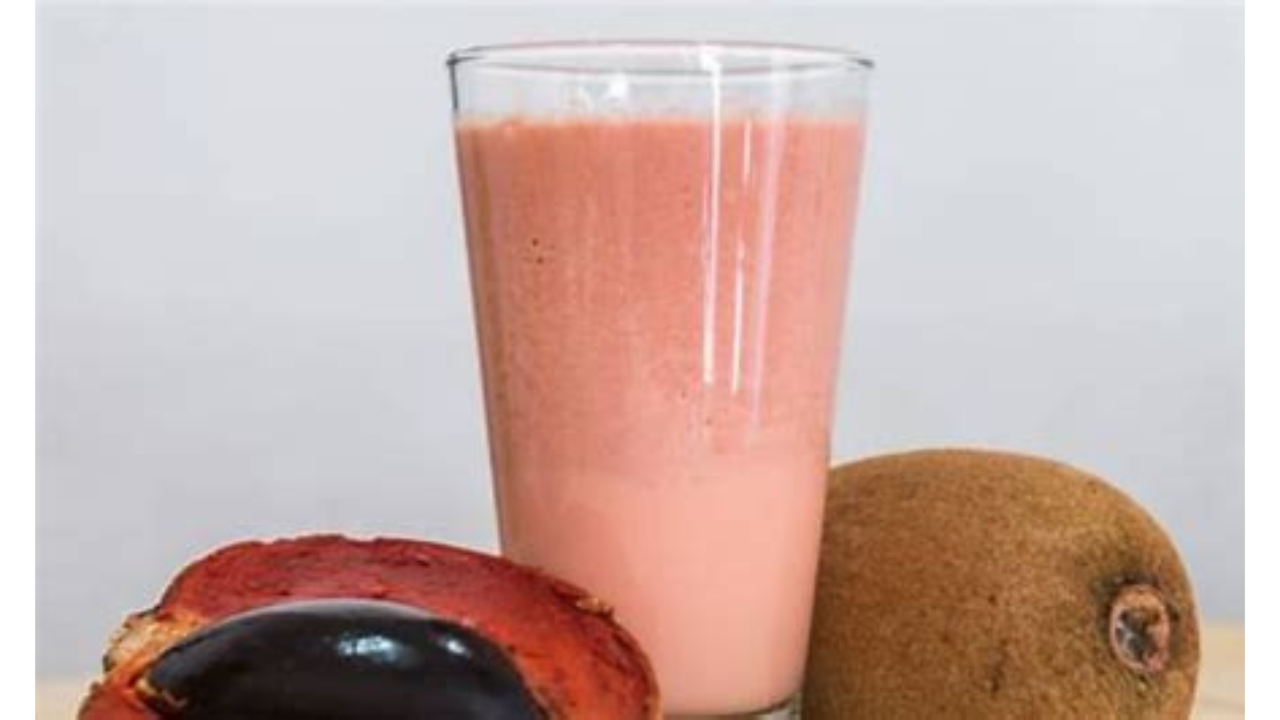 Mamey Milk Shake.