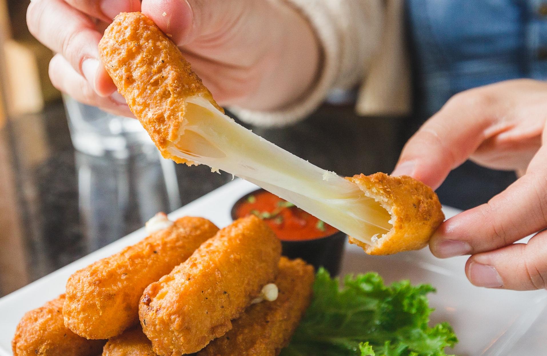 Mozzarella Sticks.