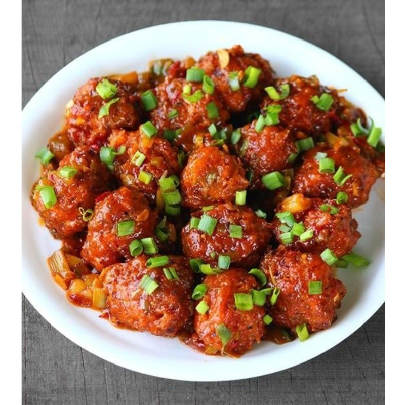 Veg Manchurian.