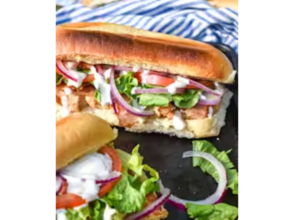 Chicken Bacon Ranch Sub.