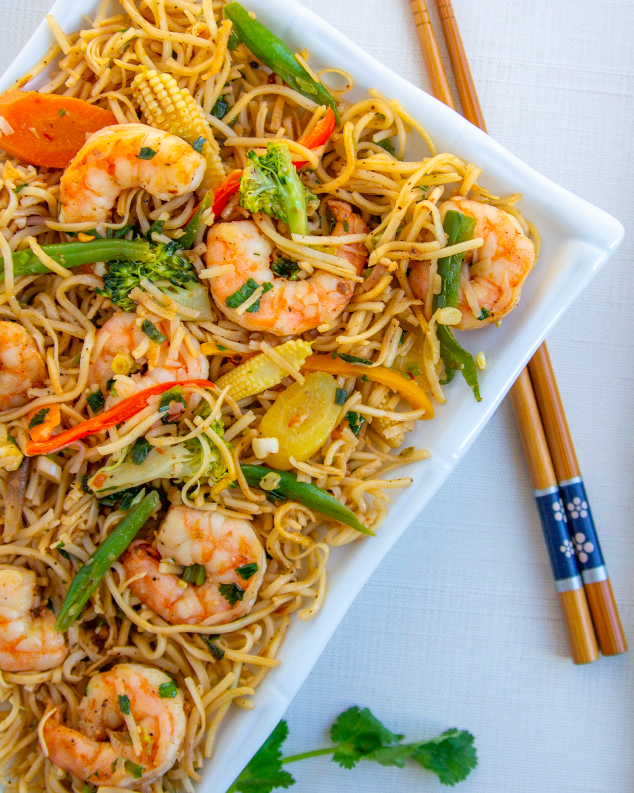 Hakka Shrimp Noodles.