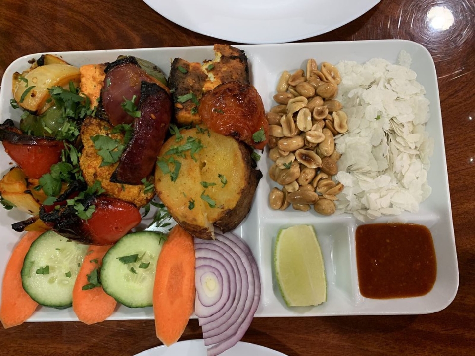 Veg Sekuwa.