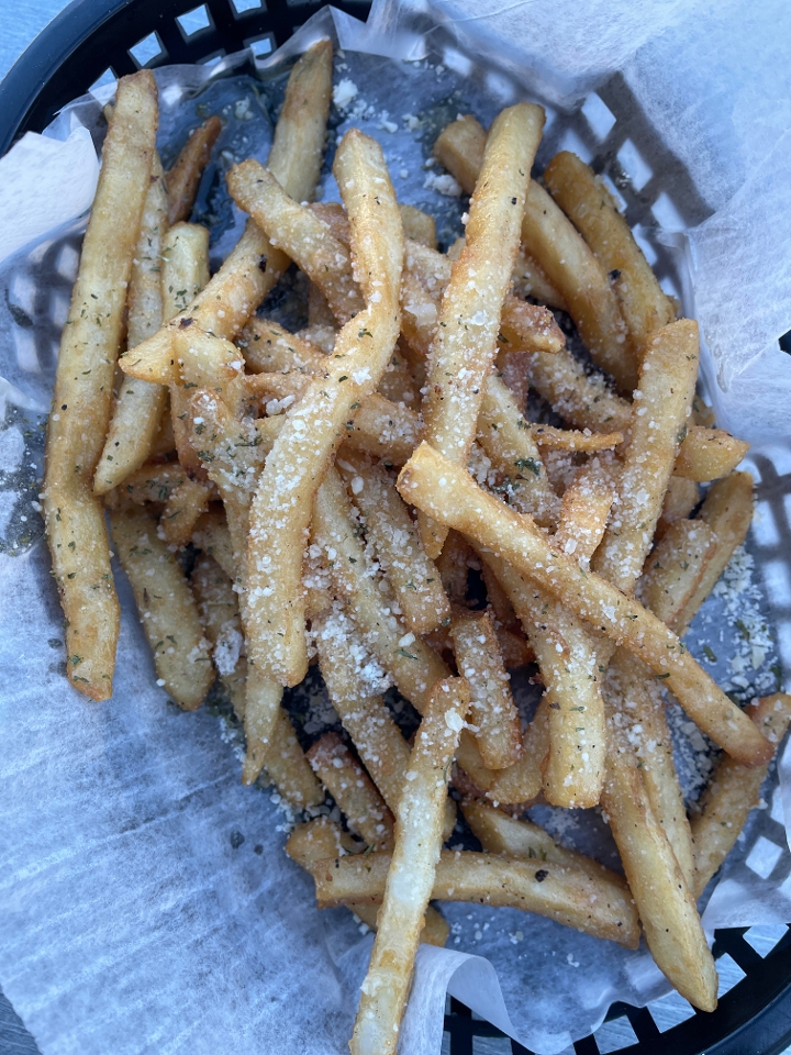 Garlic parmesan fries.