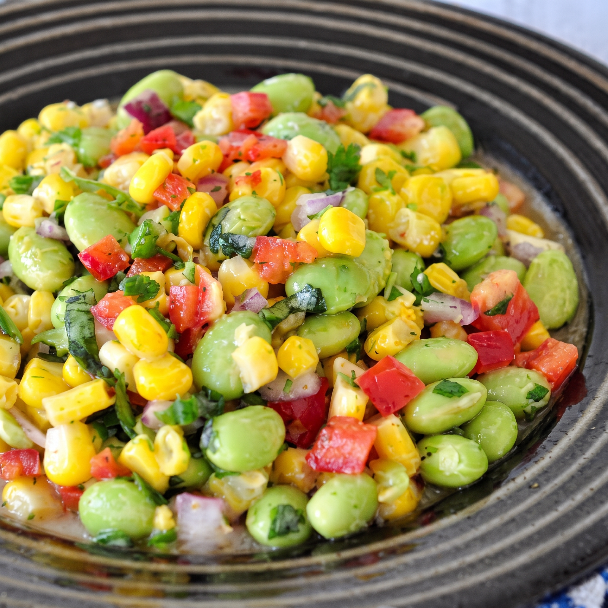 Edamame Salad.