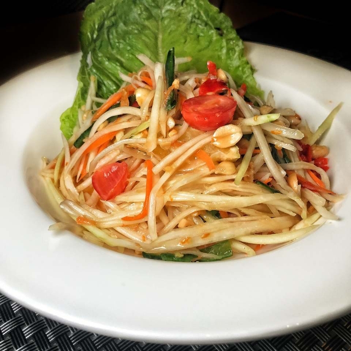 Sawasdee Thai Papaya Salad.