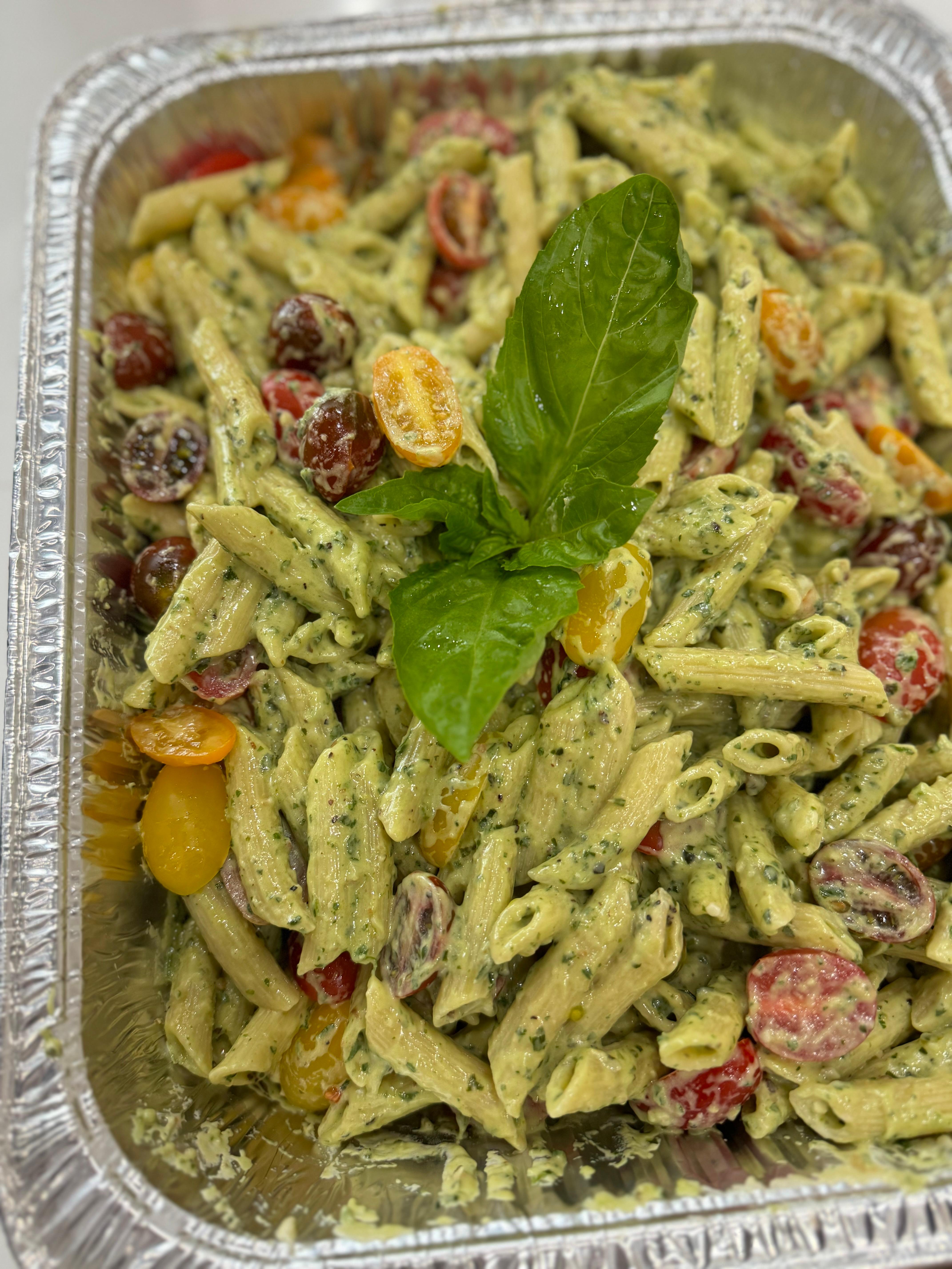 Penne al Pesto.