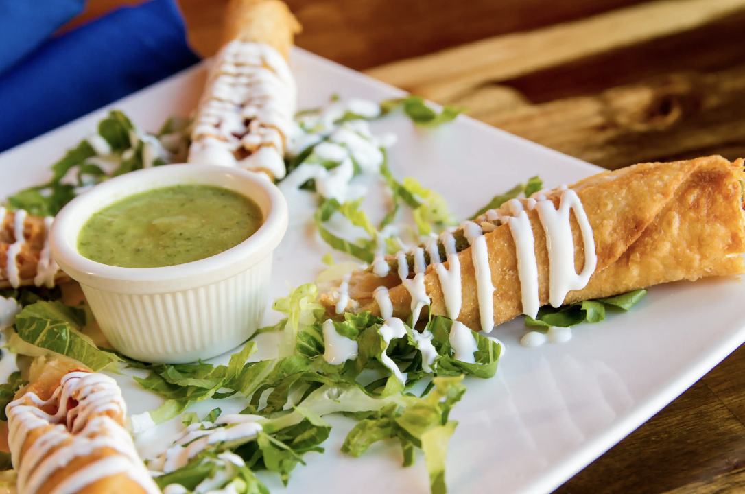 Chicken Flautas.