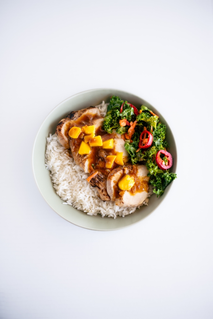 Mango Chicken Bowl.
