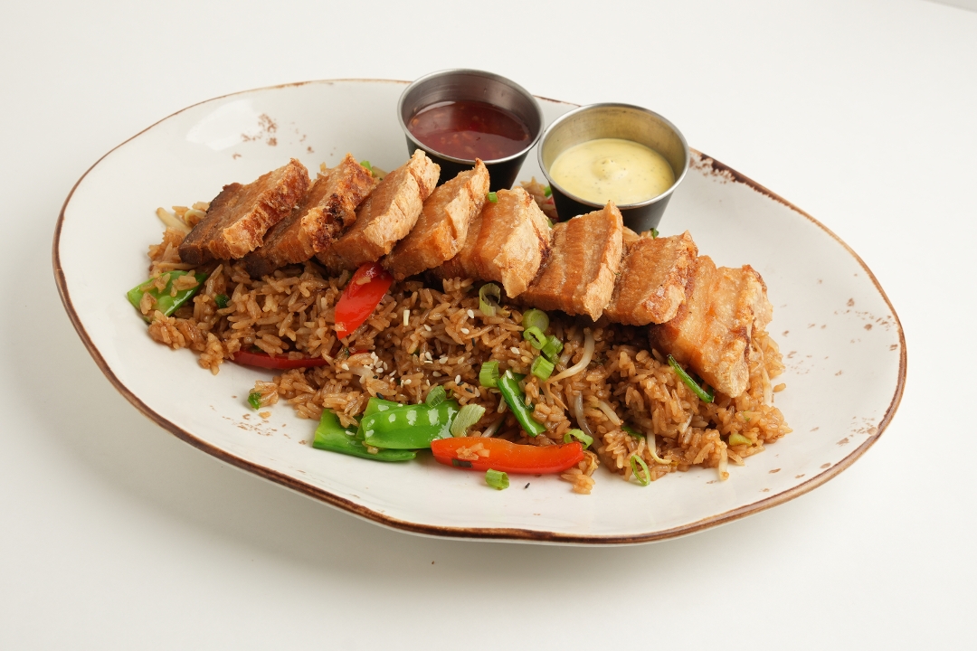 Pork Belly Chaufa.